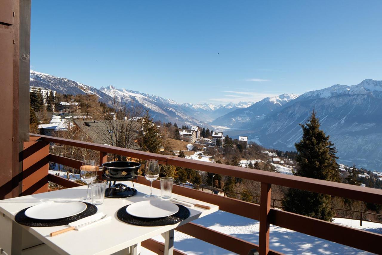 Magnifique Appartement Proche Du Centre Et Du Ski Crans-Montana Kültér fotó